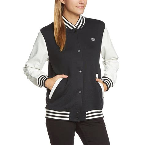 adidas collagejacke weiß|College Jackets .